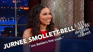 Jurnee SmollettBell Is Many Things Including Jon Batistes First Crush