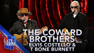 Like Licorice  The Coward Brothers Elvis Costello  T Bone Burnett  LIVE on The Late Show