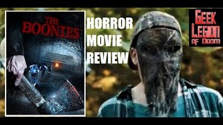 THE BOONIES  2021 Matt Schultz  Backwoods Cannibals Horror Movie Rreview