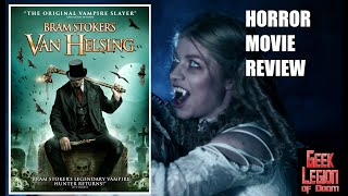BRAM STOKERS VAN HELSING  2021 Mark Topping  Vampire Horror Movie Review