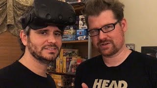 Playing Rick  Morty VR with Justin Roiland