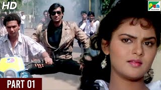 Phool Aur Kaante  Hindi Movie  Ajay Devgn Madhoo Arif Khan Aruna Irani Amrish Puri  Part 01