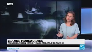 France Film icon Jeanne Moreau dies aged 89