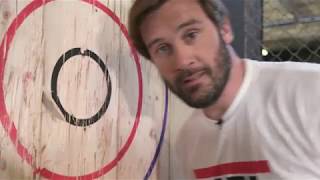Vikings  Axe Throwing with Clive Standen