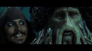 Pirates Of The Caribbean Dead Mans Chest 2011  Hindi Devi jhons  Jack Sparrow Deal Scenes    06