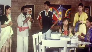 Manivannan Intro Comedy  Minsara Kanna Tamil Movie  Vijay  Rambha  Kushboo  Manobala
