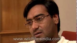 Ajay Devgan on Hindi film Kachche Dhaage After a long time I am doing a film with Manisha Koirala