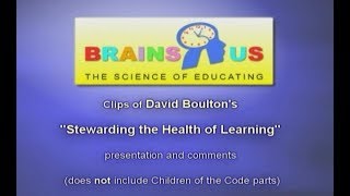 Clips from some of David Boultons speaking events