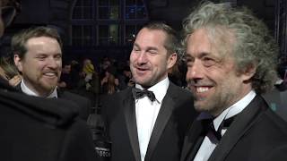 BAFTAs Red Carpet  First Man Ian Hunter Paul Lambert Tristan Myles JD Schwalm