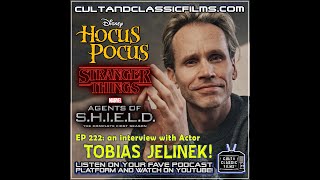 CULT AND CLASSIC FILMS POD EP 222 An Interview w TOBIAS JELINEK Hocus Pocus Stranger Things