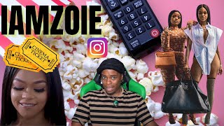 iamzoie goes LIVE on Instagram Movie Night With GotDamnZo 52021