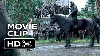 Dawn Of The Planet Of The Apes Movie CLIP  Apes Dont Want War 2014  SciFi Action Movie HD