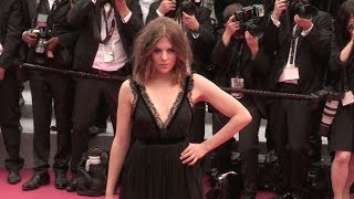 Morgane Polanski on the red carpet for the Premiere of Plaire Aimer et Courir Vite in Cannes