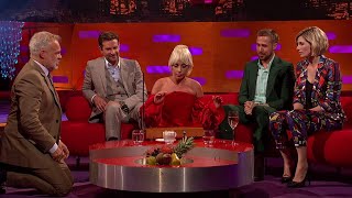 Graham Norton Show  S24E01  Bradley Cooper Lady Gaga Ryan Gosling Jodie Whittaker Rod Stewart
