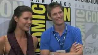 SDCC 08 Chuck  Sarah Lancaster  Ryan McPartlin Season 2 Interview