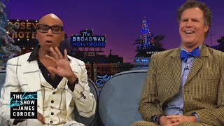 Will Ferrell  RuPaul Approach Eating Very Differently