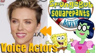 The SpongeBob SquarePants Movie 2004 Voice Actors and Characters