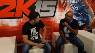 Gamescom 2014  Robert Jones ProducerDesigner at 2K Sports interview for NBA2K15