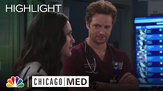 Halstead Figures Out That Mannings Been Lying  Chicago Med