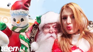 Bella Thorne Pulls Pranks at The Grove in Los Angeles  Teen Vogue