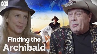 Rachel Griffiths visits Molly Meldrum and his famous 1983 Archibald portrait  Finding The Archibald