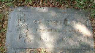 Stuntman Wm Carey Loftin Grave Forest Lawn Hollywood Hills LA California USA September 6 2022