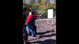 Auddie Walker  Renee Blaine rocking the instinctive pistol class