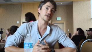 SDCC 14 SyFy Show Dominion  Tom Wisdom Interview