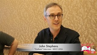 John Stephens writer Gotham SDCC 2016 Interview  MuseLed