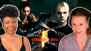 Sheva and Jill meet RE5 Stream 5 Joined by Sheva actress Eva La Dare