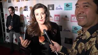 Bertila Damas Carpet Interview at Halloween Hotness 2022