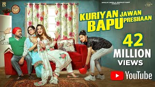 Kuriyan Jawan Bapu Preshaan  Full 4K HD  Full Comedy  Karamjit Anmol  New Punjabi Movie