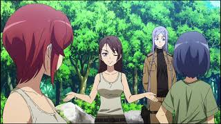 Yobai  86EightySix anime funny moment  Kurena and ladies talk about undertaker 
