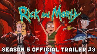 OFFICIAL TRAILER 3 Rick and Morty Season 5  adult swim