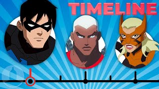 The Complete Young Justice Timeline  Channel Frederator