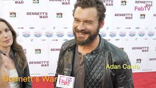 Adan Canto  at the Bennetts War  premiere