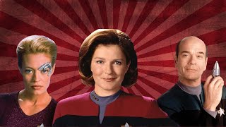 STAR TREK VOYAGER  THEN AND NOW 2021
