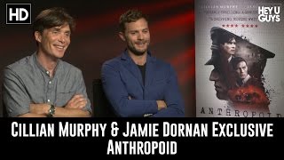 Cillian Murphy  Jamie Dornan Exclusive Interview  Anthropoid