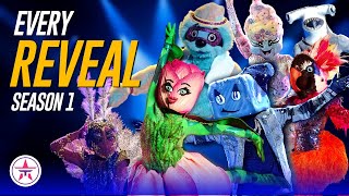 ALL REVEALS On The Masked Dancer Season 1