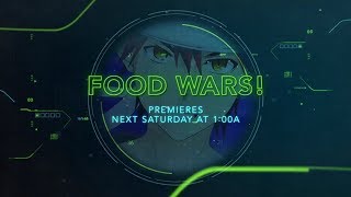 Toonami  Food Wars Promo HD 1080p