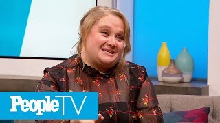 Danielle MacDonald It Was Horrifying Singing In Front Of Dolly Parton For Dumplin  PeopleTV