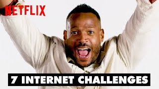 Marlon Wayans Does 7 Internet Challenges  Sextuplets  Netflix