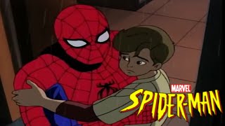 SpiderMan The Animated Series  Season 1 Episode 1 Night of the Lizard First Encounter Clip