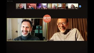 Alexander Siddig Live Zoom wPaul Bazely  March 26 2021 SidCitySocialClub