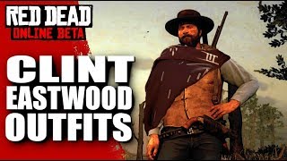 CLINT EASTWOOD Outfits  Red Dead Online Josey Wales Pale Rider William Munny Bronco Billy