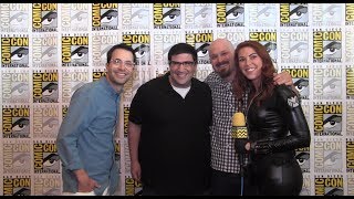 Edward Kitsis Adam Horowitz  David H Goodman Once Upon A Time at San Diego ComicCon 2017