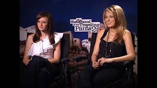 The Sisterhood of the Traveling Pants 2  Alexis Bledel  Blake Lively Interview