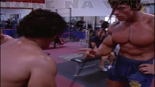 ARNOLD SCHWARZENEGGER TRAINS CHEST WITH ED CORNEY AT GOLDS GYM RARE FOOTAGE PUMPING IRON OUTTAKE