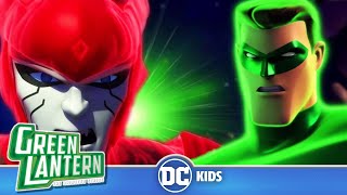 Green Lantern The Animated Series  Red Lantern vs Green Lantern  dckids