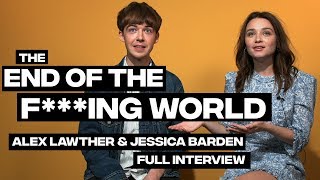 The End of The Fing World season two interview Alex Lawther and Jessica Barden
